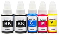 5x atrament pre Canon G1411 G2411 G3411 G4411 GI-490 5x atrament pre Canon G1411 G2411 G3411 G4411 GI-490