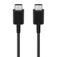 ORIGINÁLNY KÁBEL SAMSUNG 2x USB-C USB TYP C EP-DA705BWE 1M 100CM ČIERNA ORIGINÁLNY KÁBEL SAMSUNG 2x USB-C USB TYP C EP-DA705BWE 1M 100CM ČIERNA
