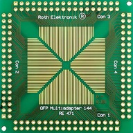 UMSMD471 Univerzálna doska pre raster QFP UMSMD471 Univerzálna doska pre raster QFP