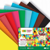 Happy Color blok farebný papier A4 10k výrez