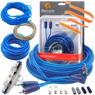 PEVNÁ SADA KÁBLOV 8mm2 pre BASS BOX ZOSILŇOVAČ PEVNÁ SADA KÁBLOV 8mm2 pre BASS BOX ZOSILŇOVAČ