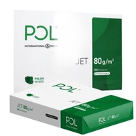 Biely papier do kopírky 80g Navíjanie 500 listov POLJET Biely papier do kopírky 80g Navíjanie 500 listov POLJET
