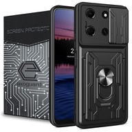 COVER ARMOR + SKLENENÉ POUZDRO pre INFINIX NOTE 30 5G