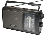 Prenosné FM rádio TIROSS TS-457AM Black