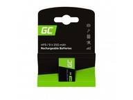 9V HF9 250mAh batéria Green Cell 9V HF9 250mAh batéria Green Cell