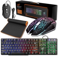 HERNÝ SET MYŠ + RGB KLÁVESNICA HERNÝ SET MYŠ + RGB KLÁVESNICA