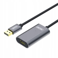 USB 3.0 zosilňovač predlžovací kábel 5m Unitek PRO