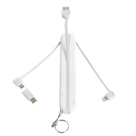 2v1 USB-A kábel - micro+Lightning +USB-C adaptér 2v1 USB-A kábel - micro+Lightning +USB-C adaptér