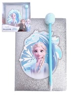 Glitrový diár + pero Frozen Pompom Glitrový diár + pero Frozen Pompom
