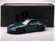 Porsche 911 (997) RWB Body Kit Shunkashuto - 2023, zelená GT Spirit 1:18