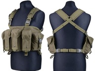 COMMANDO HRUDNÍK GFC taktická vesta AK/Beryl/GROT Olivové vrecká COMMANDO HRUDNÍK GFC taktická vesta AK/Beryl/GROT Olivové vrecká