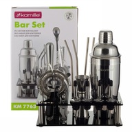 BARMANSKÝ SET SHAKER NA NÁPOJE A KOKTEJLY KAMILLE BARMANSKÝ SET SHAKER NA NÁPOJE A KOKTEJLY KAMILLE