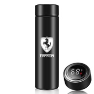 Termoska s logom Ferrari s ukazovateľom teploty Termoska s logom Ferrari s ukazovateľom teploty