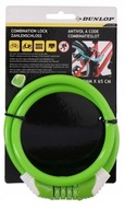 Zámok na bicykel proti krádeži s kódom (zelený) Zámok na bicykel Dunlop Zámok na bicykel proti krádeži s kódom (zelený) Zámok na bicykel Dunlop