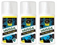 3xMugga Spray Ikaridyn 25% na kliešte a hmyz 75 m
