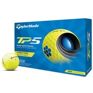 TaylorMade TP5 žlté golfové loptičky 12ks