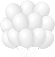 BALÓNY NA SPOJENIE, SVADBU, KRST, NARODENINY, BIELY x100 BALÓNY NA SPOJENIE, SVADBU, KRST, NARODENINY, BIELY x100