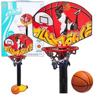 BASKETBALOVÝ KOŠÍK ŠTÍT DOSKA BASKETBAL PRE DETI SET 111 CM BASKETBALOVÝ KOŠÍK ŠTÍT DOSKA BASKETBAL PRE DETI SET 111 CM