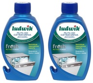 2x LUDWIK čistič umývačky riadu 250 ml