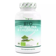 BIO SPIRULINA A BIO CHLORELA 600 TABLETY BIO SPIRULINA A BIO CHLORELA 600 TABLETY