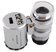 VRECKOVÉ MIKROSKOP Zväčšovanie šperkov LED UV (1577 VRECKOVÉ MIKROSKOP Zväčšovanie šperkov LED UV (1577