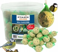 KRMIVO pre zimné vtáky PYZY tukové gule so sieťkou pre vtáky 30x krmítko KRMIVO pre zimné vtáky PYZY tukové gule so sieťkou pre vtáky 30x krmítko