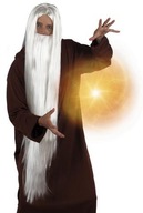 SUPER pánska parochňa Biela Long Mag Druid 86286 Own SUPER pánska parochňa Biela Long Mag Druid 86286 Own