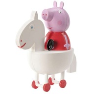 Torta DEKORÁCIA PEPPA PIG na koňa PIG ružová Torta DEKORÁCIA PEPPA PIG na koňa PIG ružová