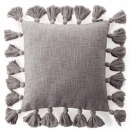Obliečka na vankúš Jaśka ASTI 45x45 s boho strapcami Obliečka na vankúš Jaśka ASTI 45x45 s boho strapcami