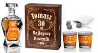 KRABIČKA, KARAFA, POHÁRE NA WHISKY S GRAVÍNOM! KRABIČKA, KARAFA, POHÁRE NA WHISKY S GRAVÍNOM!