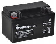 BATÉRIA BPower GTX7A YTX7A-BS 12N7E-B 6MF6 BATÉRIA BPower GTX7A YTX7A-BS 12N7E-B 6MF6