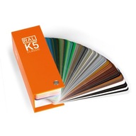 Vzorkovník farieb RAL K5, 215 POLOMATNÝCH farieb