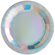 Dúhové PLATničky SHINTER SILVER 10 ks Dúhové PLATničky SHINTER SILVER 10 ks