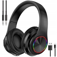 Bezdrôtové BLUETOOTH slúchadlá RGB MIKROFÓN Bezdrôtové BLUETOOTH slúchadlá RGB MIKROFÓN