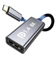 Adaptérový kábel USB-C DisplayPort 1.4 8K 5K 4K 240Hz