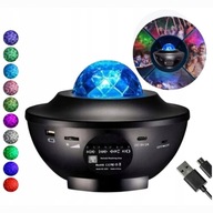 LED Starlight Projector Nočná lampa Bluetooth reproduktor na diaľkové ovládanie LED Starlight Projector Nočná lampa Bluetooth reproduktor na diaľkové ovládanie
