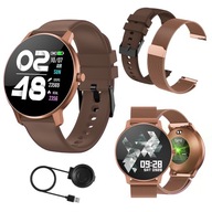 Inteligentné hodinky Bemi ARI+2 remienky/kov/PL medené
