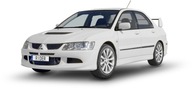 Bočné lišty Mitsubishi Lancer Evo VII, 2003-2006 Bočné lišty Mitsubishi Lancer Evo VII, 2003-2006