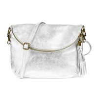 Dámska kabelka z prírodnej kože Messenger Bag Flap