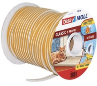 Gumové tesnenie TESA profil D biele 100 metrov Gumové tesnenie TESA profil D biele 100 metrov