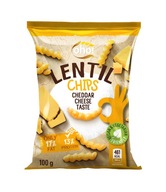 OHO Lentil Chips čedar syr 100g