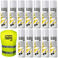 AMPERE TRAFFIC farba na značenie ciest 500ml 12 ks AMPERE TRAFFIC farba na značenie ciest 500ml 12 ks