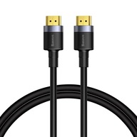 Kábel Baseus Cafule HDMI 2.0 4K 60Hz 3D 18 Gbps 2m čierny CADKLF-F01