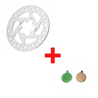 Brzdový kotúč 120mm + keramické brzdové platničky pre Xiaomi M365PRO/PRO2 Brzdový kotúč 120mm + keramické brzdové platničky pre Xiaomi M365PRO/PRO2