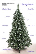 Vianočný stromček umelá borovica diamantový kužeľ 120 cm