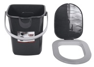 PRENOSNÉ TURISTICKÉ WC VEDROVÉ WC 22L ČIERNA PRENOSNÉ TURISTICKÉ WC VEDROVÉ WC 22L ČIERNA