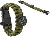Survival náramok 5v1 Set Čelenka Kompas Oheň Štartovací Nôž Paracord Lano Survival náramok 5v1 Set Čelenka Kompas Oheň Štartovací Nôž Paracord Lano
