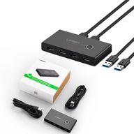 UGREEN SWITCH BOX HUB 4X USB 3.2 USB SPLITTER UGREEN SWITCH BOX HUB 4X USB 3.2 USB SPLITTER