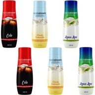 SODASTREAM Sada koncentrátov 6 sirupov - 3 príchute SODASTREAM Sada koncentrátov 6 sirupov - 3 príchute