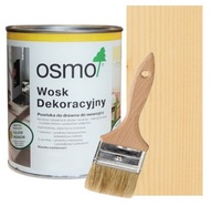 OSMO DEKORATÍVNY VOSK 0,75L ČISTÝ 3101 + ŠTETCE OSMO DEKORATÍVNY VOSK 0,75L ČISTÝ 3101 + ŠTETCE